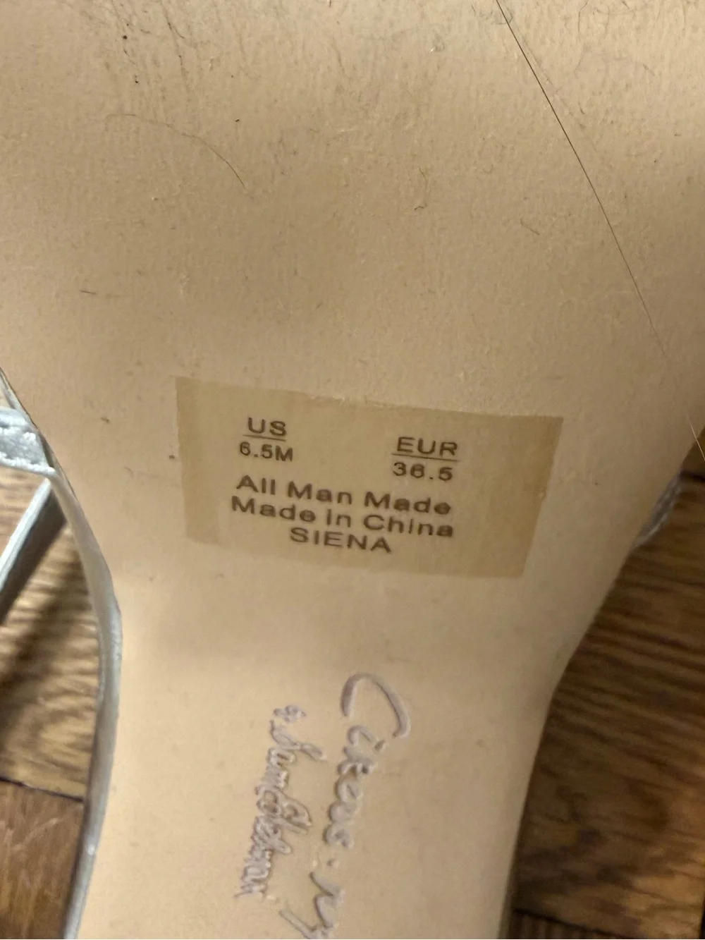 Silver Circus Platform Heels
